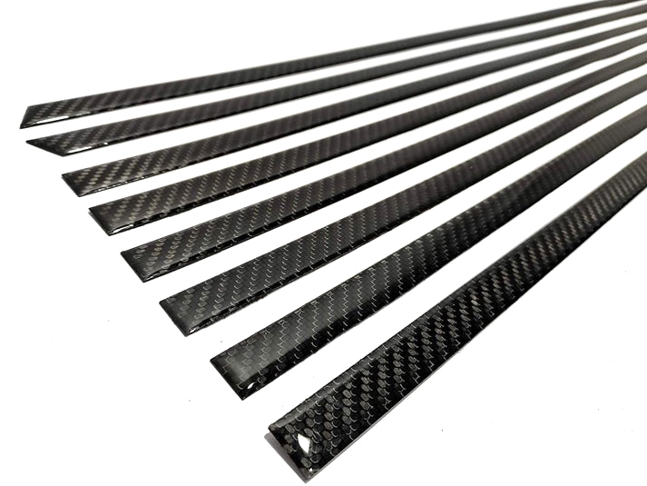 Set of Carbon Fiber Side Moldings Inserts Brabus for Mercedes-Benz W463 G-Class